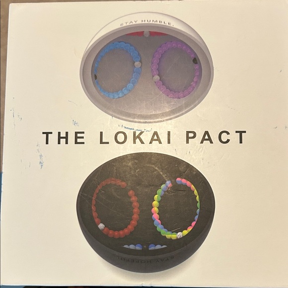 Lokai Pact Bracelet Set  of 10 -  Multicolors - Picture 1 of 11